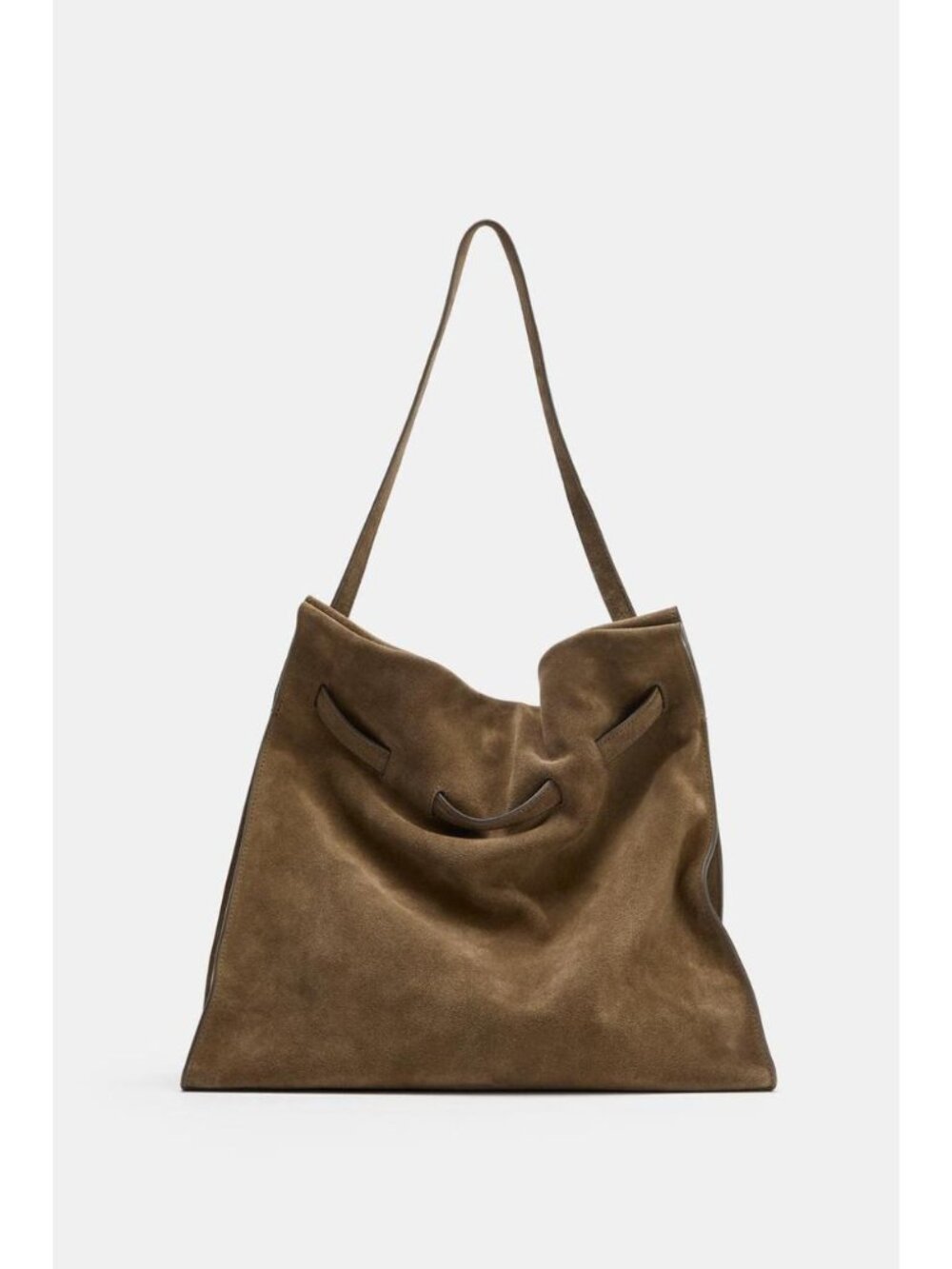 ZARA SUEDE SHOULDER BAG 6292/710/032